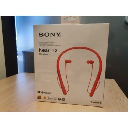 Ausinės SONY WI-H700 į ausis, belaidės, raudonos. Naujos.